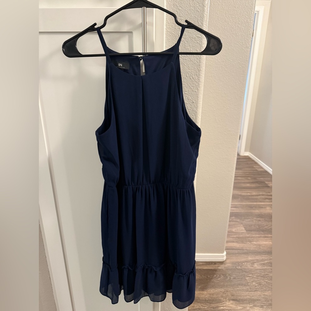 I.N. San Francisco Navy Blue Mini Dress